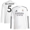 Fußball Trikot Real Madrid Bellingham 5 Heim Langärmlig 2024-25